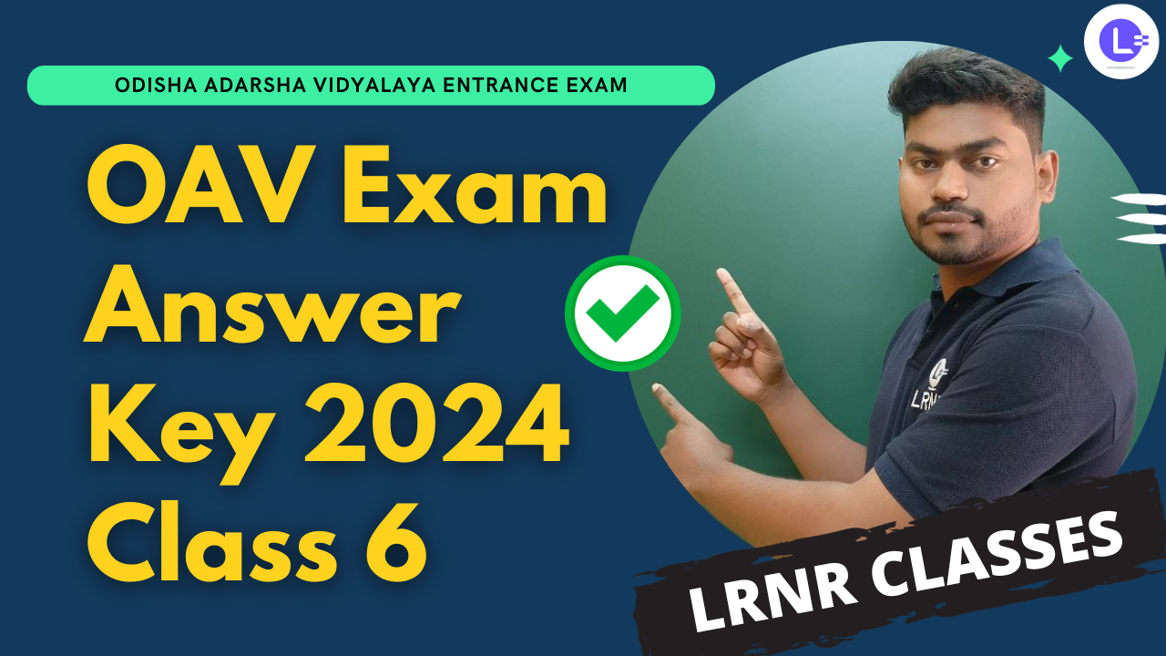 ​OAV Answer Key 2024 Class 6 | OAV Entrance Exam Question Answer 2024 PDF Download
